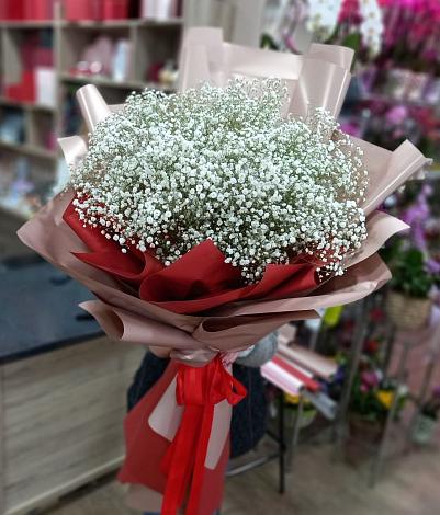 Букет цветов из: Гипсофила в Хотеичи