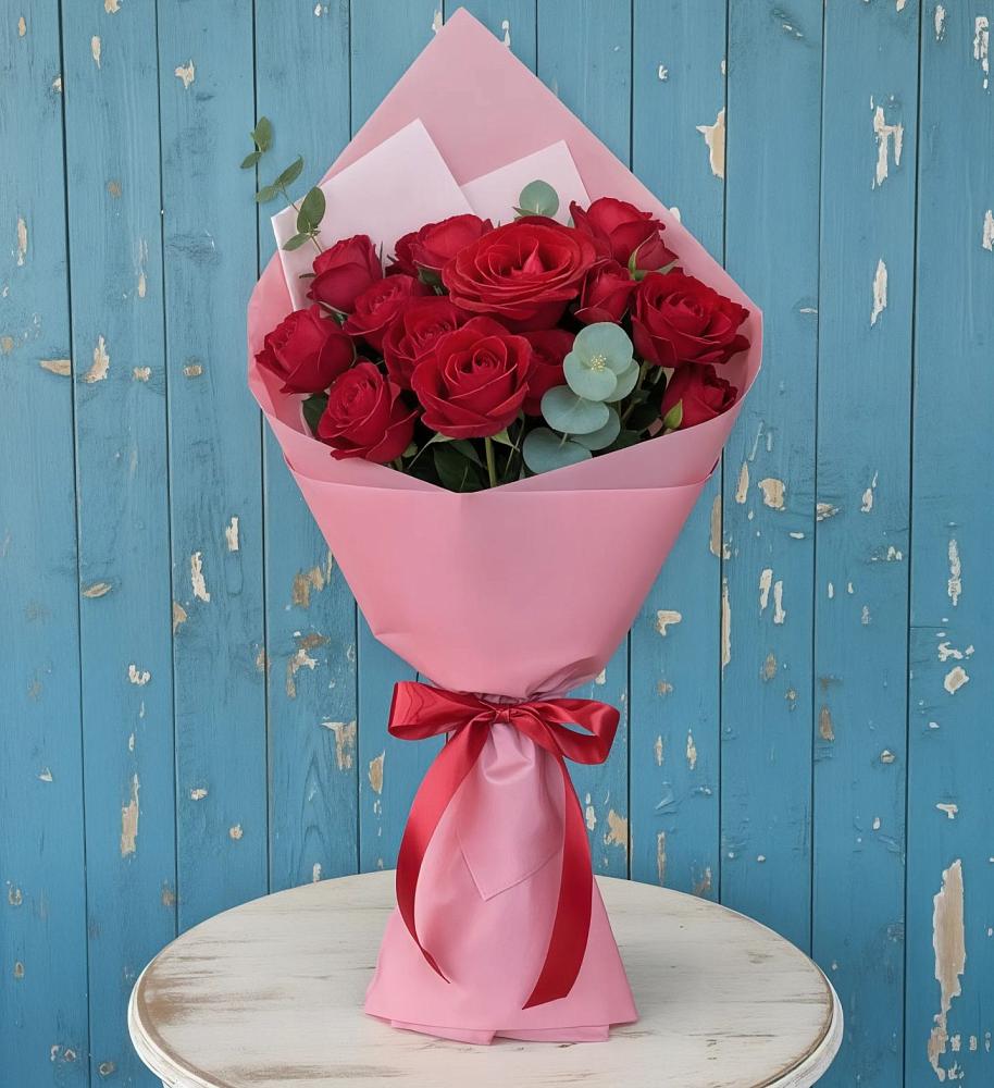 Букет цветов из: Розы в Хотеичи