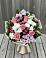 Букет цветов из: Альстромерии, Гвоздики, Розы и Хризантемы в Хотеичи