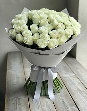 Букет 35 Белых роз в Хотеичи