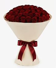 Букет 101 Бордовая роза Блэк Бакарра в Хотеичи