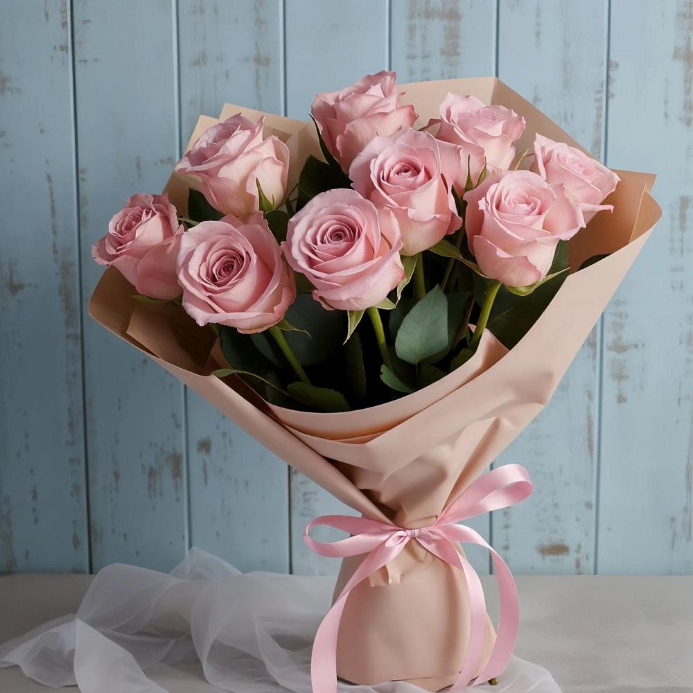 Букет цветов из: Розы в Хотеичи