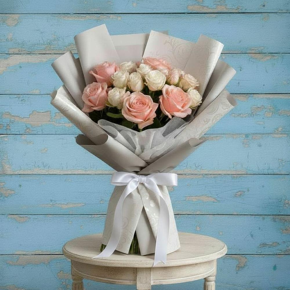 Букет цветов из: Розы в Хотеичи