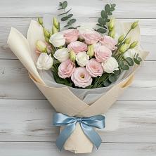 Букет цветов из:  Лизиантусы в Хотеичи