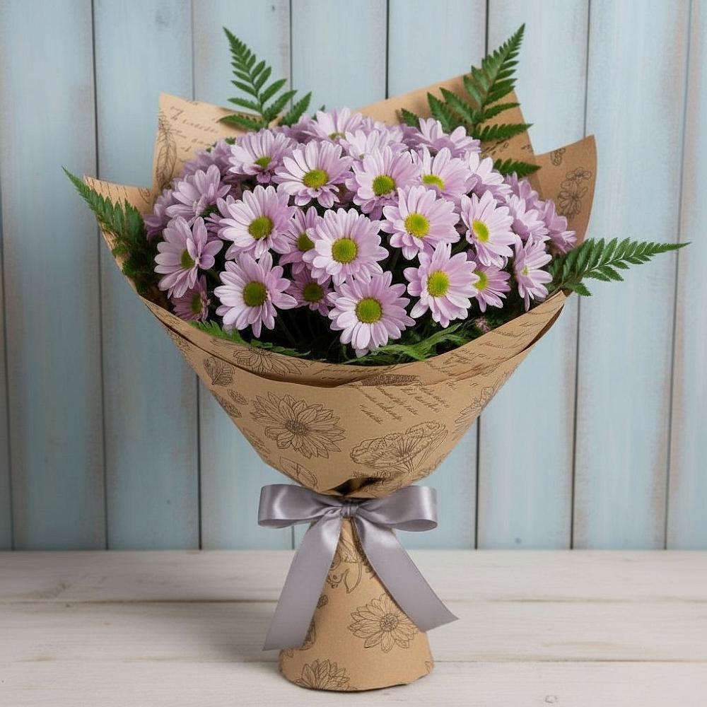 Букет цветов из: Хризантемы в Хотеичи