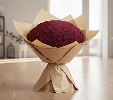 Букет 101 Красная роза в Хотеичи