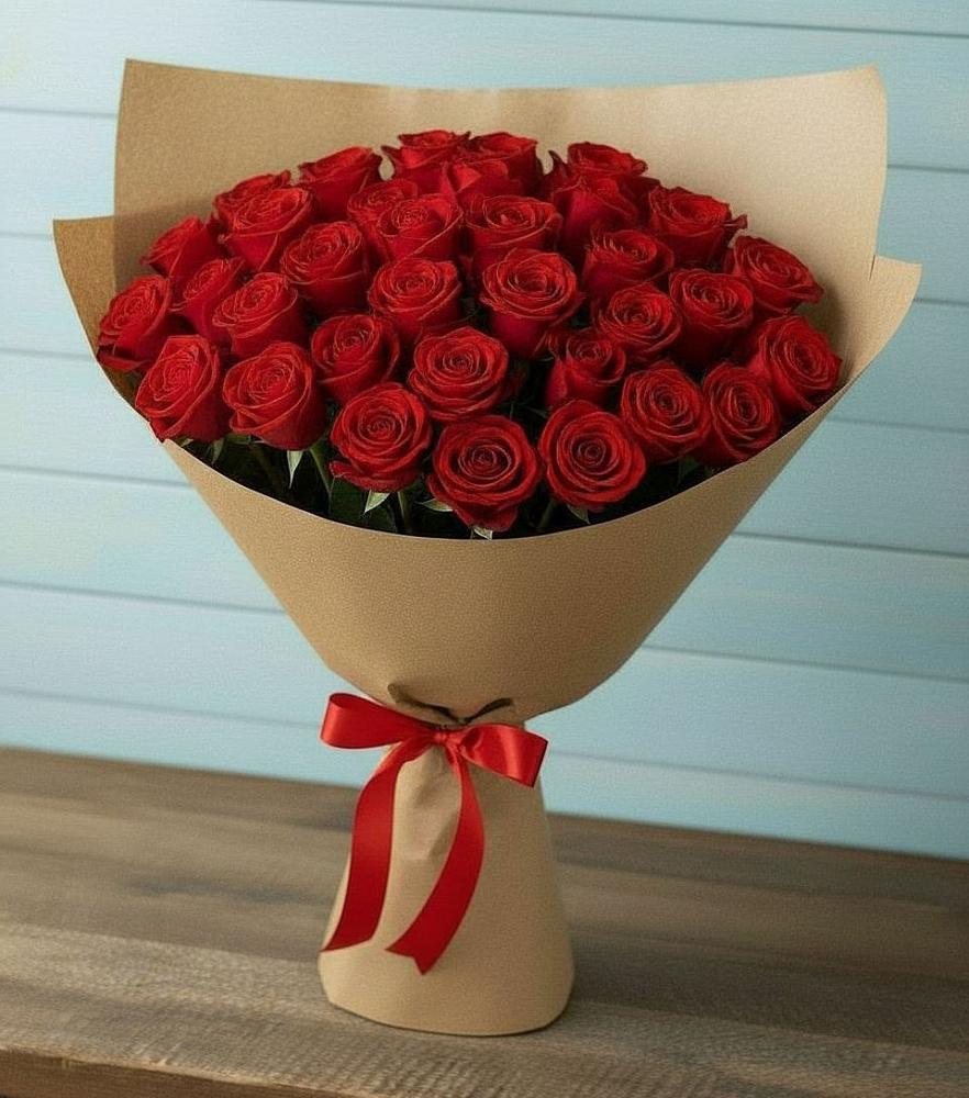 Букет Красные розы Милано в Хотеичи