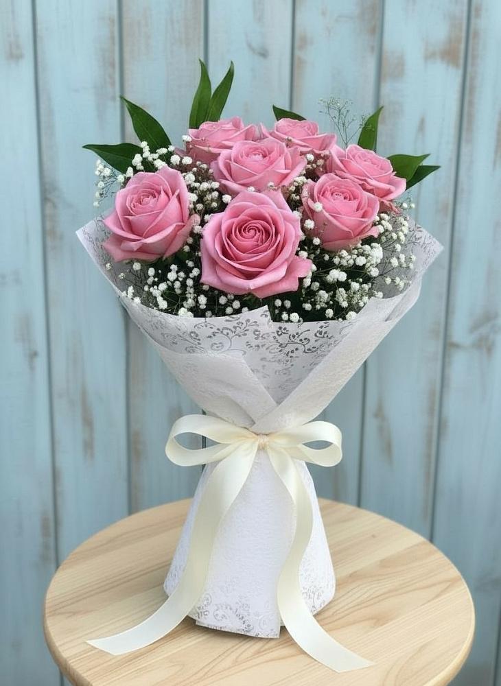 Букет цветов из: Розы в Хотеичи