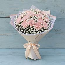 Букет цветов из:  Гвоздики в Хотеичи