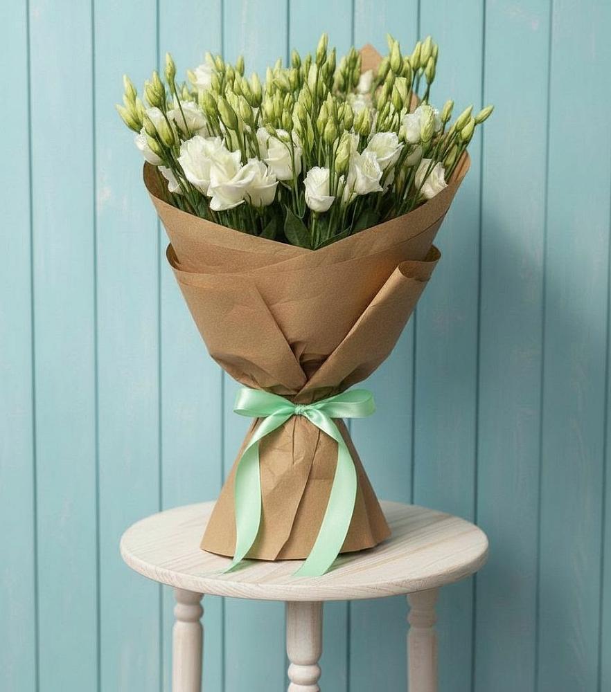 Букет цветов из: Лизиантусы в Хотеичи