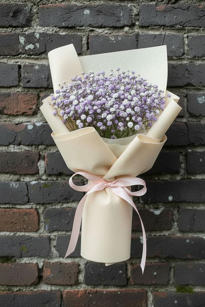 Букет цветов из: Гипсофила в Хотеичи