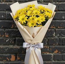 Букет цветов из:  Хризантемы в Хотеичи