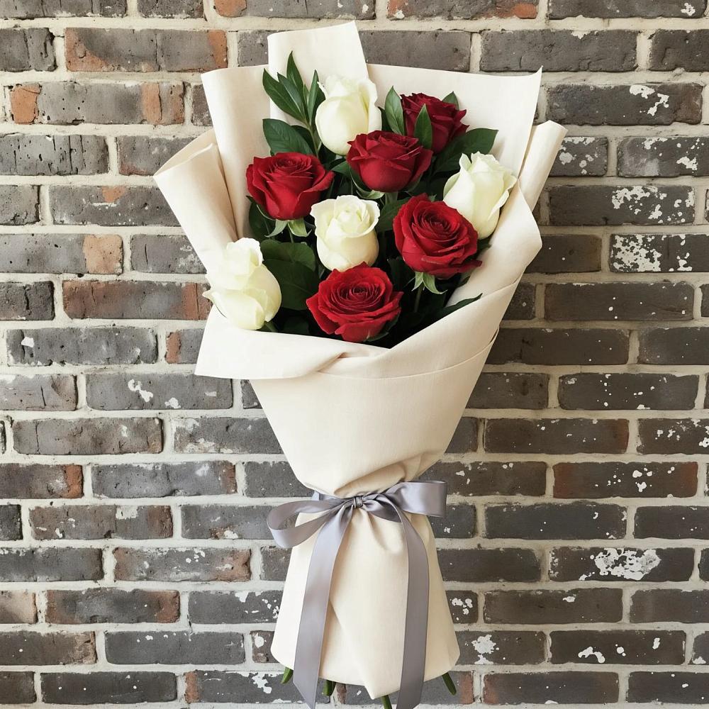 Букет цветов из: Розы в Хотеичи