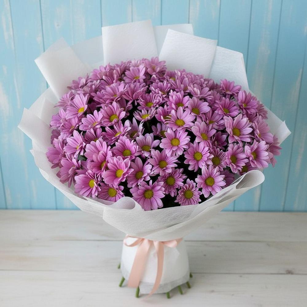 Букет цветов из: Хризантемы в Хотеичи