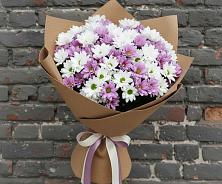 Букет цветов из:  Хризантемы в Хотеичи