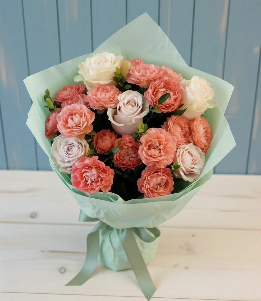 Букет цветов из: Розы в Хотеичи