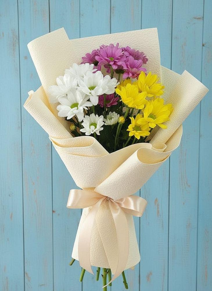 Букет цветов из: Хризантемы в Хотеичи