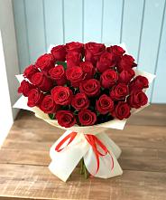 Букет 29 Красных роз в Хотеичи