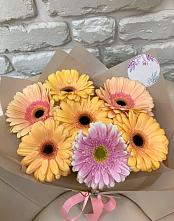 Букет цветов из:  Герберы в Хотеичи
