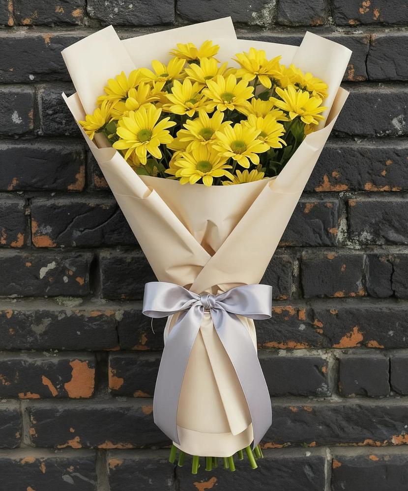 Букет цветов из: Хризантемы в Хотеичи