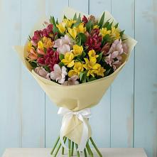Букет цветов из:  Альстромерии в Хотеичи