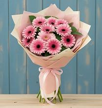 Букет цветов из:  Герберы в Хотеичи